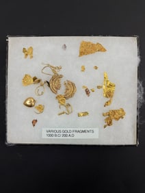Ancient Gold Jewelry Artifacts High Karat Collection