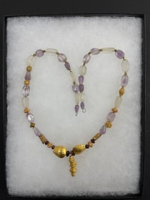 Ancient Gold High Karat Jewelry Necklace