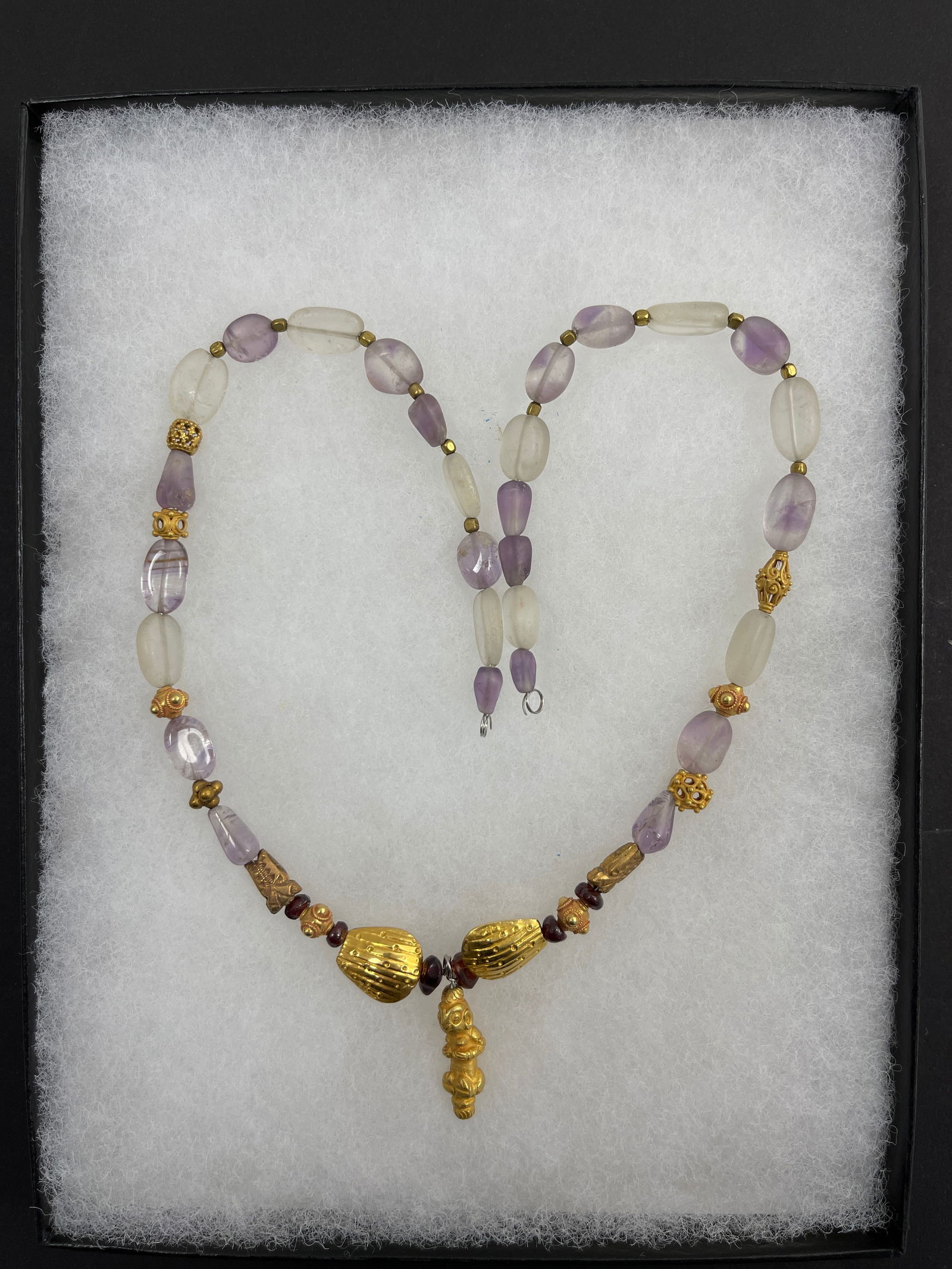 Ancient Gold High Karat Jewelry Necklace (1 of 4)