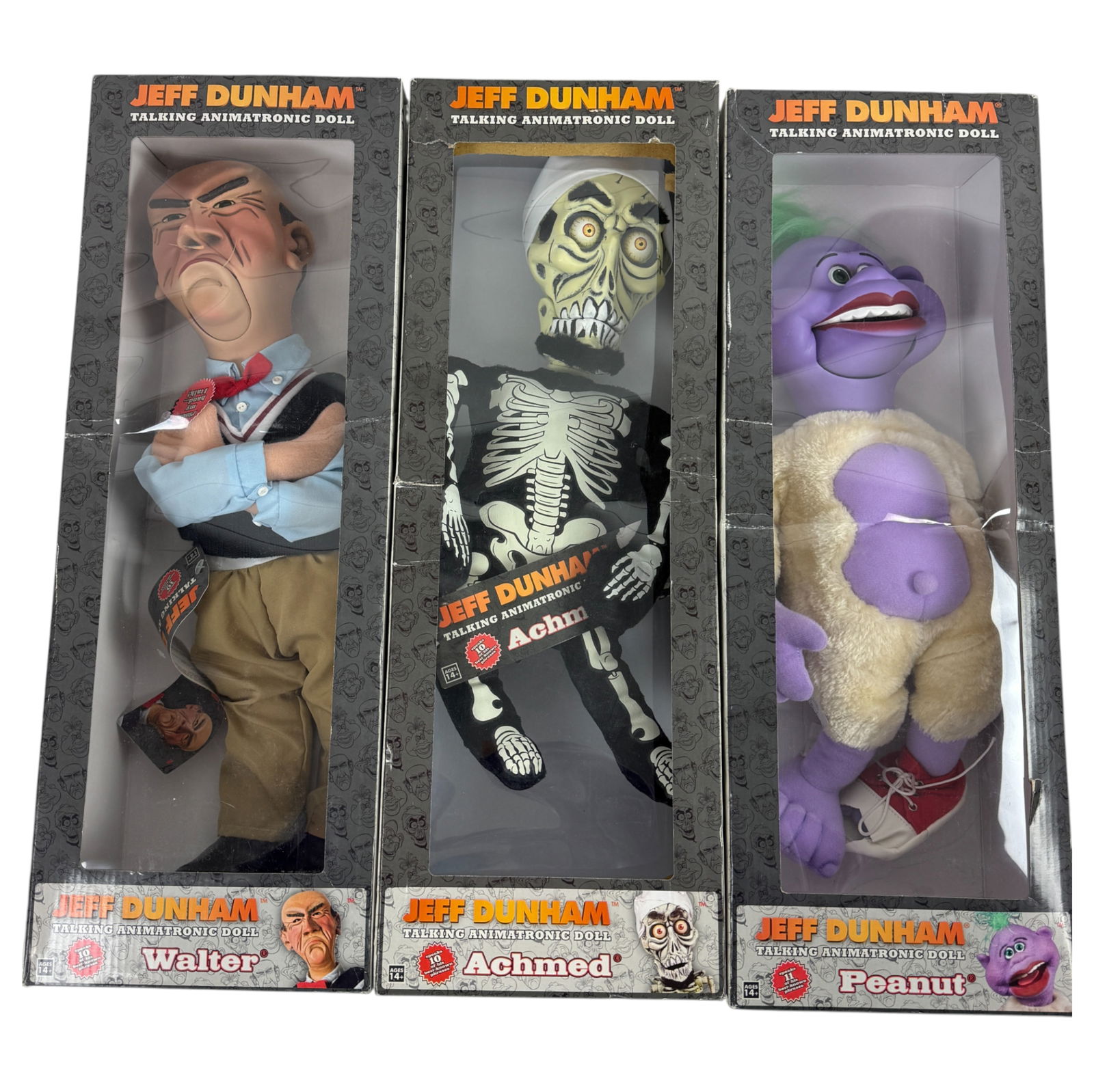 Jeff Dunham Animatronic Dolls Set Of 3 (1 of 5)