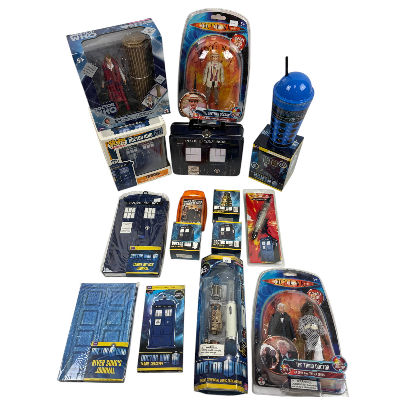 Doctor Who Collectors Lot Includes Signed 7Th Doctor Figure (1 of 4)