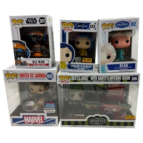 Beetlejuice With Dantes Inferno Room Funko Pop Figure #06, #82, #423, #301, #115