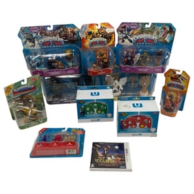 Nintendo 3Ds Rhythm Theif R Heritage Of Emperor Napoleon, Wii U Controllers And Sky Landers