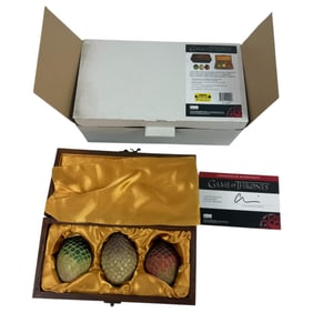 Hbo Game Of Thrones Collectible Dragon Egg Box Set Toys Limited Edition Nib