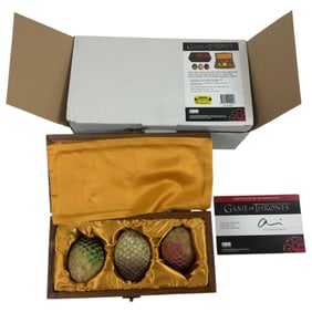 Hbo Game Of Thrones Collectible Dragon Egg Box Set Toys Limited Edition Nib