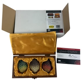 Hbo Game Of Thrones Collectible Dragon Egg Box Set Toys Limited Edition Nib