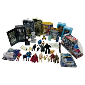 Assorted Action Figures And Collectibles