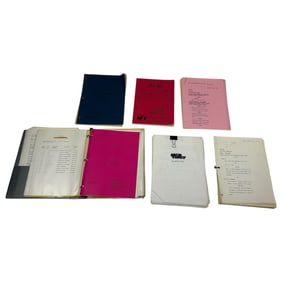 Vintage Movie Scripts Collection Lot
