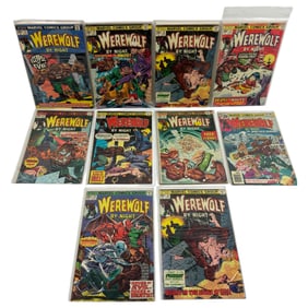Werewolf By Night Comic Book Collection