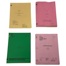 Vintage Movie Scripts Collection Lot