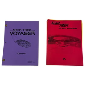 Vintage Movie Scripts Star Trek Voyager Cathexis