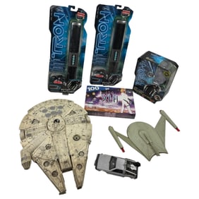 Tron Action Figure Toys Collectors Lot