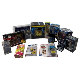 Vintage Doctor Who Toys Lot