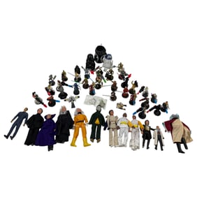 Vintage Assorted Action Figures Collection Lot