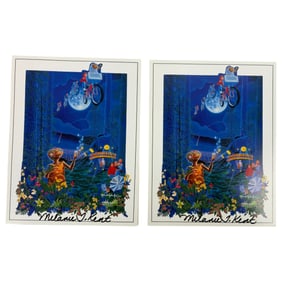 Universal Et Ride Promotional Art For The Ride, Signed By Melanie Taylor Kent
