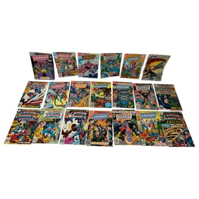Vintage Comic Book Lot Of 20 Books