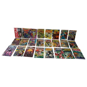 Vintage Comic Book Lot Of 24 Books