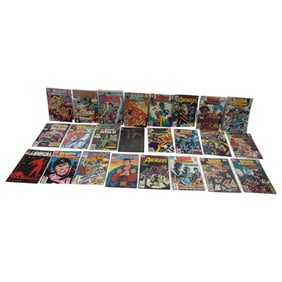 Vintage Comic Book Lot Of 24 Books