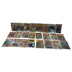 Vintage Comic Book Lot Of 24 Books