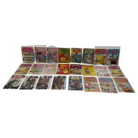 Vintage Comic Book Lot Of 24 Books