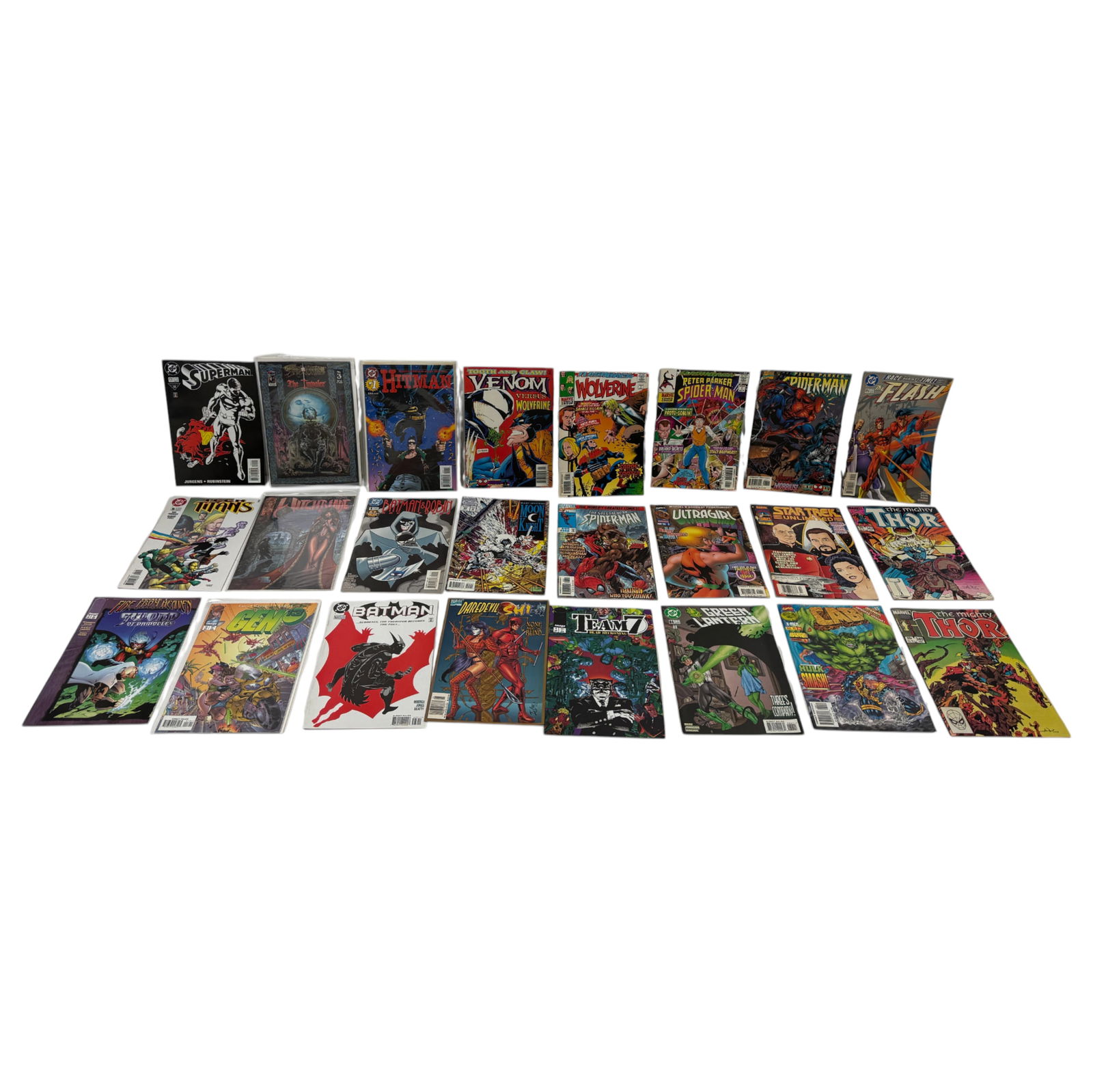 Vintage Comic Book Lot Of 24 Books (1 of 4)