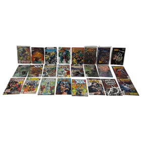 Vintage Comic Book Lot Of 24 Books