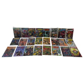 Vintage Comic Book Lot Of 24 Books