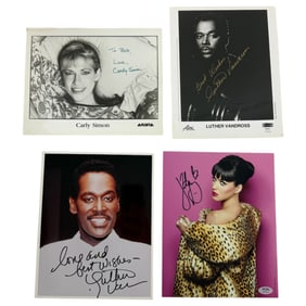 Vintage Lot Of Signatures