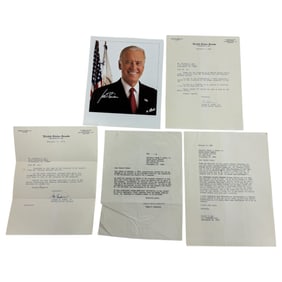 Vintage Presidental Signatures Lot