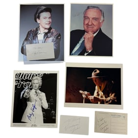 Vintage Lot Of Signatures