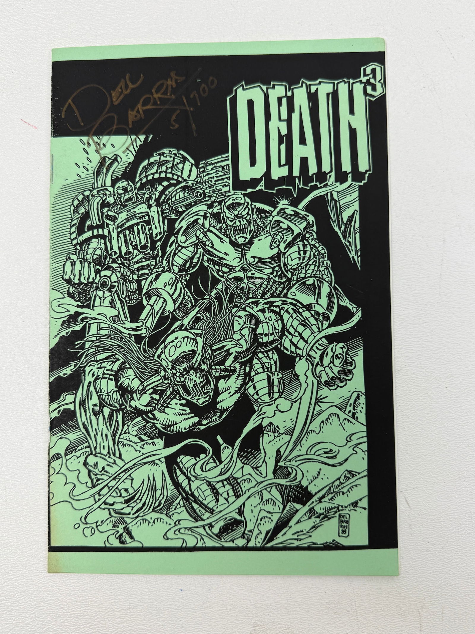 Vintage Comic Book Signed (1 of 3)