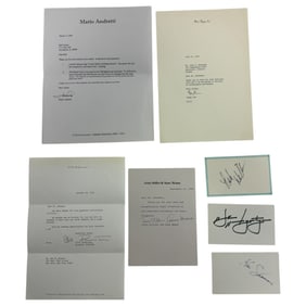 Vintage Lot Of Signatures