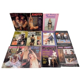 Vintage Bondage Magazine Erotic Nude Adult Collection Lot
