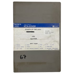 Erotic Bondage Adult Film Studio Movie Master Tape U-Matic