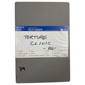 Erotic Bondage Adult Film Studio Movie Master Tape U-Matic