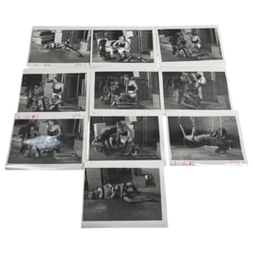 Vintage Erotic Nude Fetish Original Black & White Production Photographs