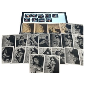 Vintage Erotic Bondage Negatives & Photos – Magazine Production Lot