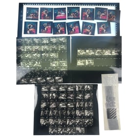 Vintage Erotic Contact Sheet & Negatives – Bondage Magazine Production