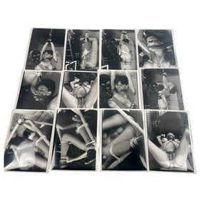 Vintage Erotic Bondage Negatives & Photos – Magazine Production Lot