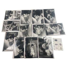 Vintage Erotic Bondage Negatives & Photos – Magazine Production Lot