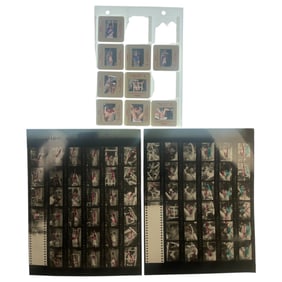 Vintage Erotic Contact Sheet & Negatives – Bondage Magazine Production