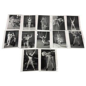 Knotty Vintage Bondage Magazine Photo Lot (8" x 10") – Original Erotic Production Stamped Lot of