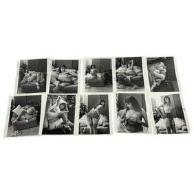 Vintage Erotic Nude Original Bondage Lesbian Production 8 x 10 Photo Shoot Collection Lot