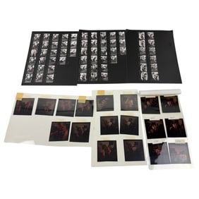 Vintage Erotic Contact Sheet & Negatives – Bondage Magazine Production