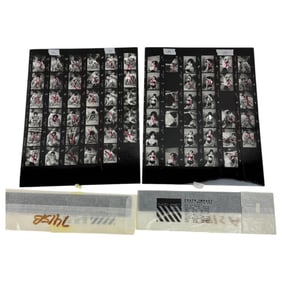 Vintage Erotic Contact Sheet & Negatives – Bondage Magazine Production