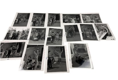 Vintage Erotic Fetish Photos with Negatives Lot of 15– Bondage Magazine Production Proof 8" x 10"