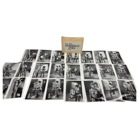 Original Vintage Nude Erotic Fetish & Burlesque Movie Photos – Production Lot of 5 The Bondage