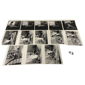 Original Vintage Nude Erotic Fetish & Burlesque Movie Photos with Negatives – Production Lot of 13