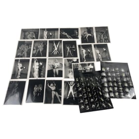 Vintage Original Erotic Contact Sheet Negatives and Photographs – Movie Spell of the Whip
