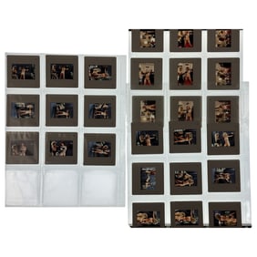 Vintage Original Erotic Bondage Color Negatives – 1990 “Domination Games?? Movie Production –